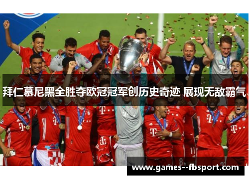 拜仁慕尼黑全胜夺欧冠冠军创历史奇迹 展现无敌霸气 拜仁慕尼黑全胜夺欧冠冠军创历史奇迹 展现无敌霸气